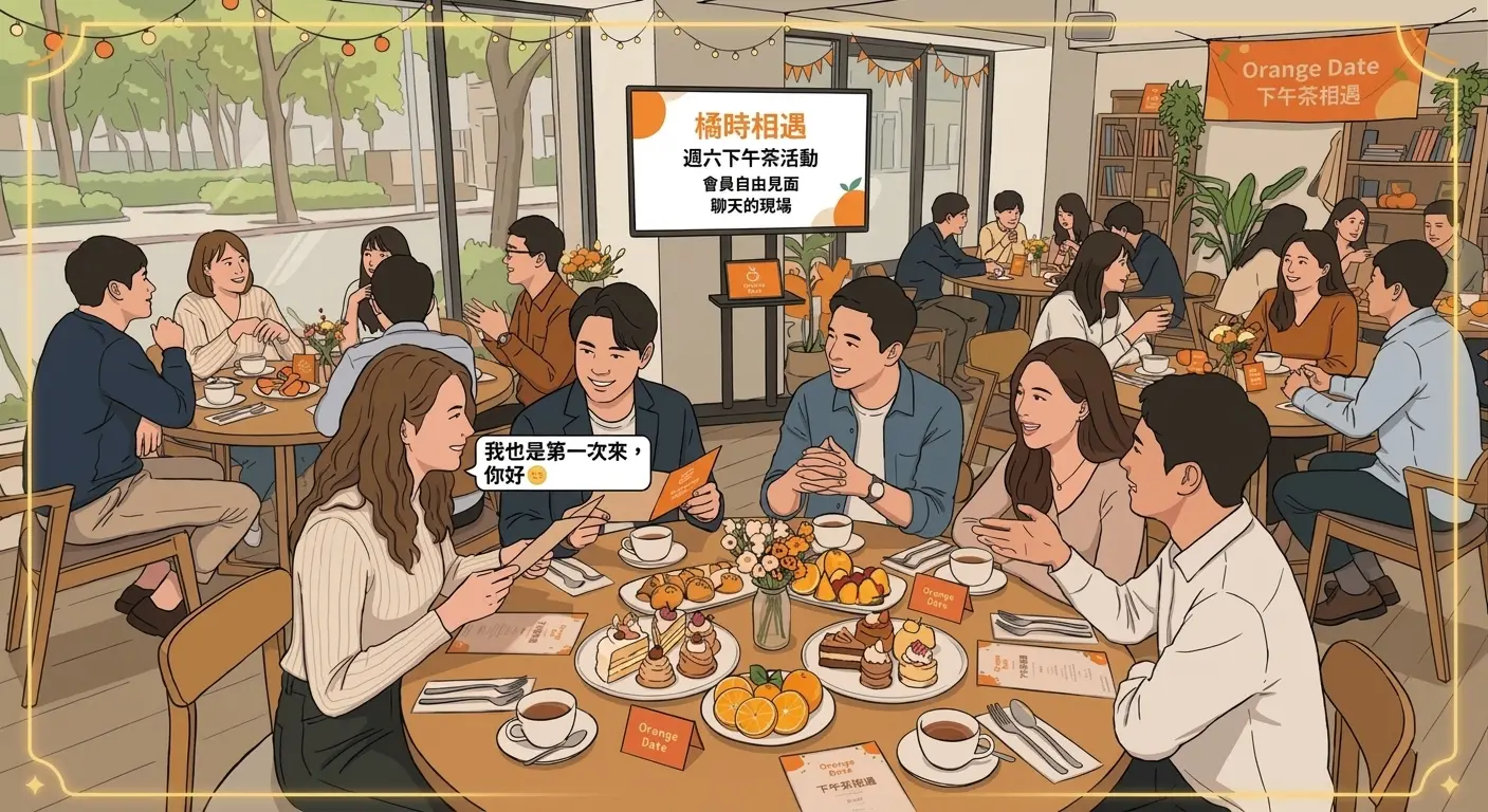 橘時相遇的安全保障：24 小時人工審核團隊，一旦確認詐騙立即凍結帳號