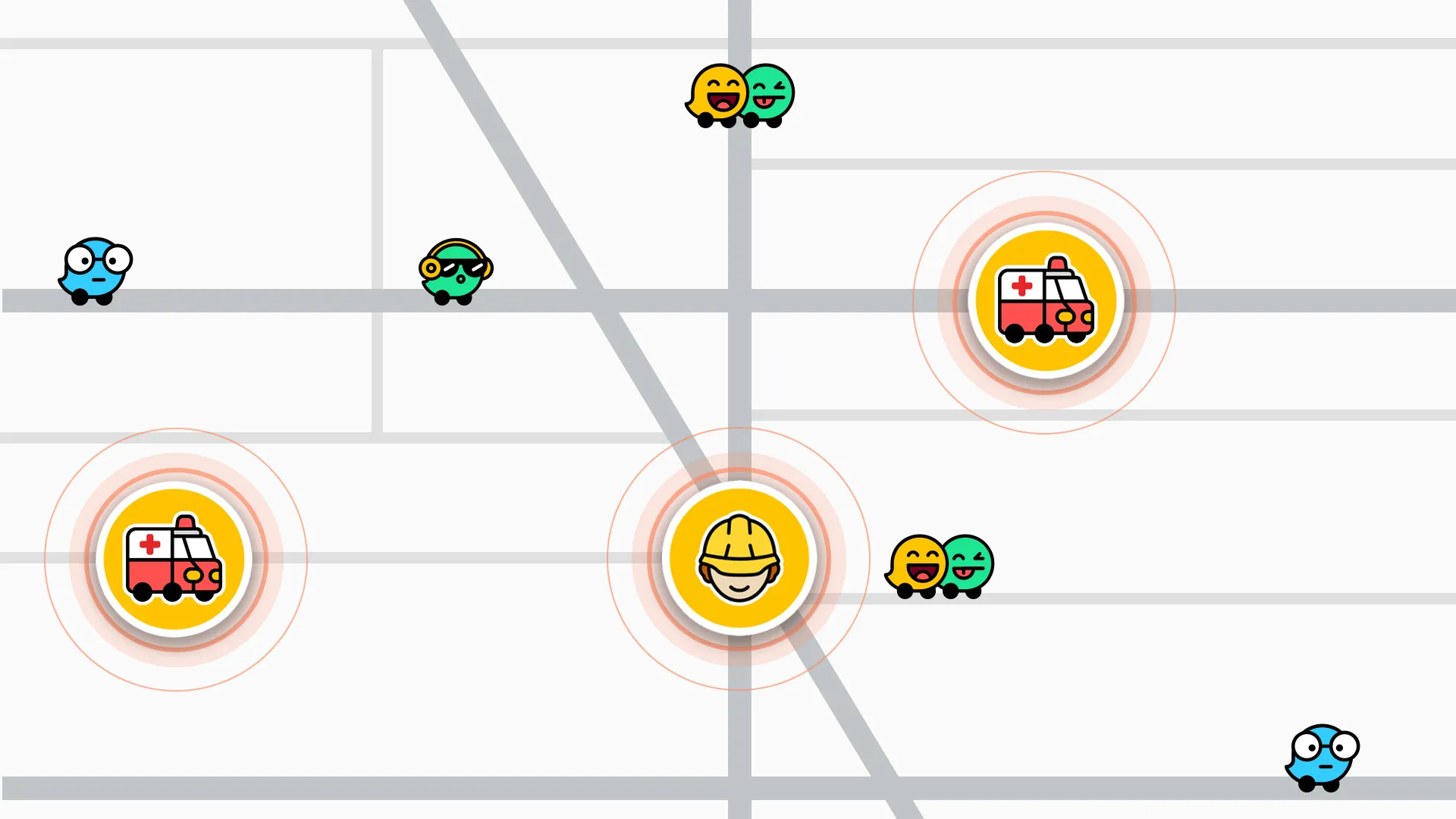 Waze map