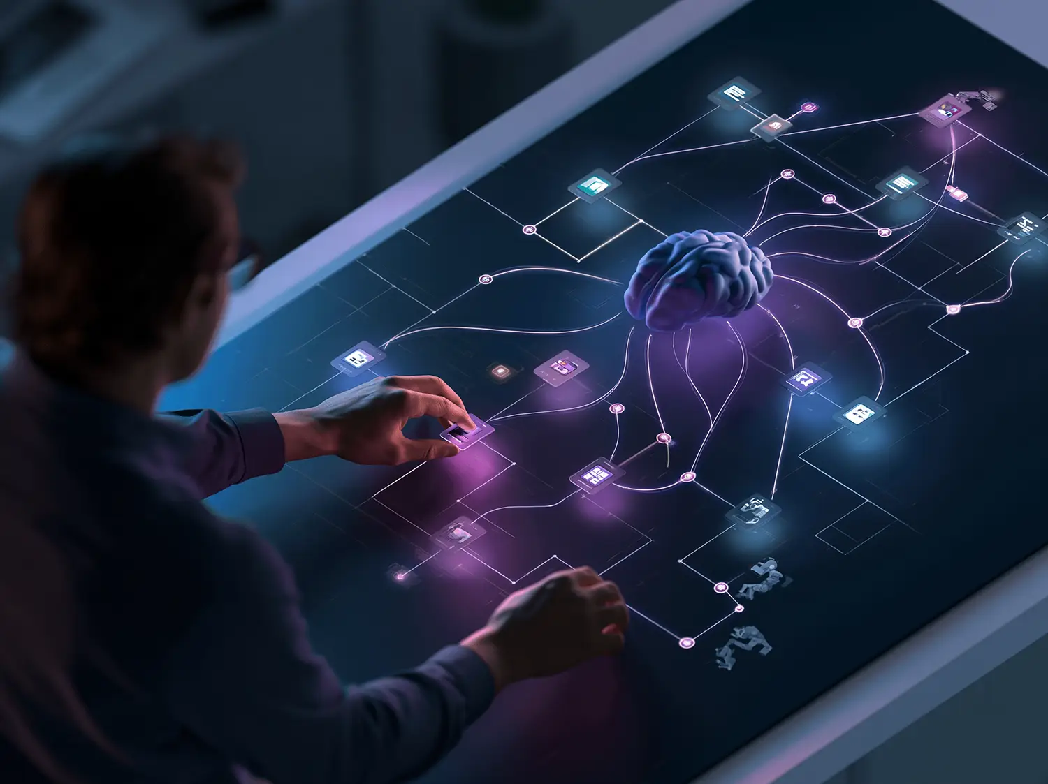 n8n combines workflow automation with AI agents, enabling flexible processes without complex programming.
