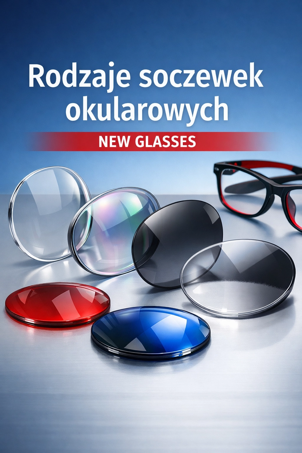 Rodzaje soczewek okularowych i ich charakterystyka