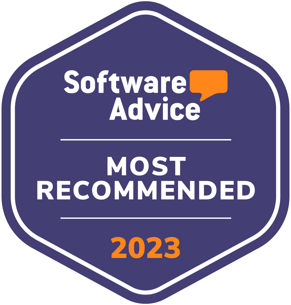 Software Advice Most Recommended 2023