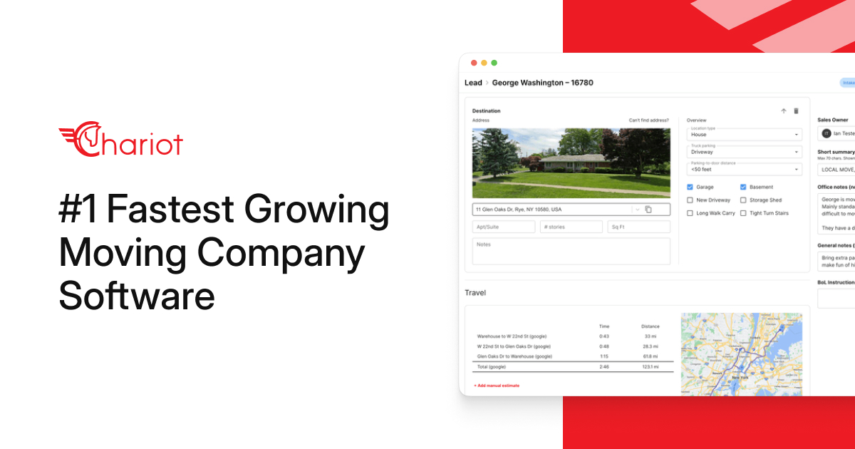 Pricing – Chariot Moving Software
