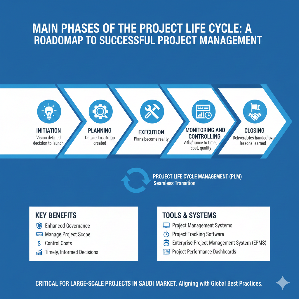 Main Phases of the Project Life Cycle: A Roadmap to Successful Project Management