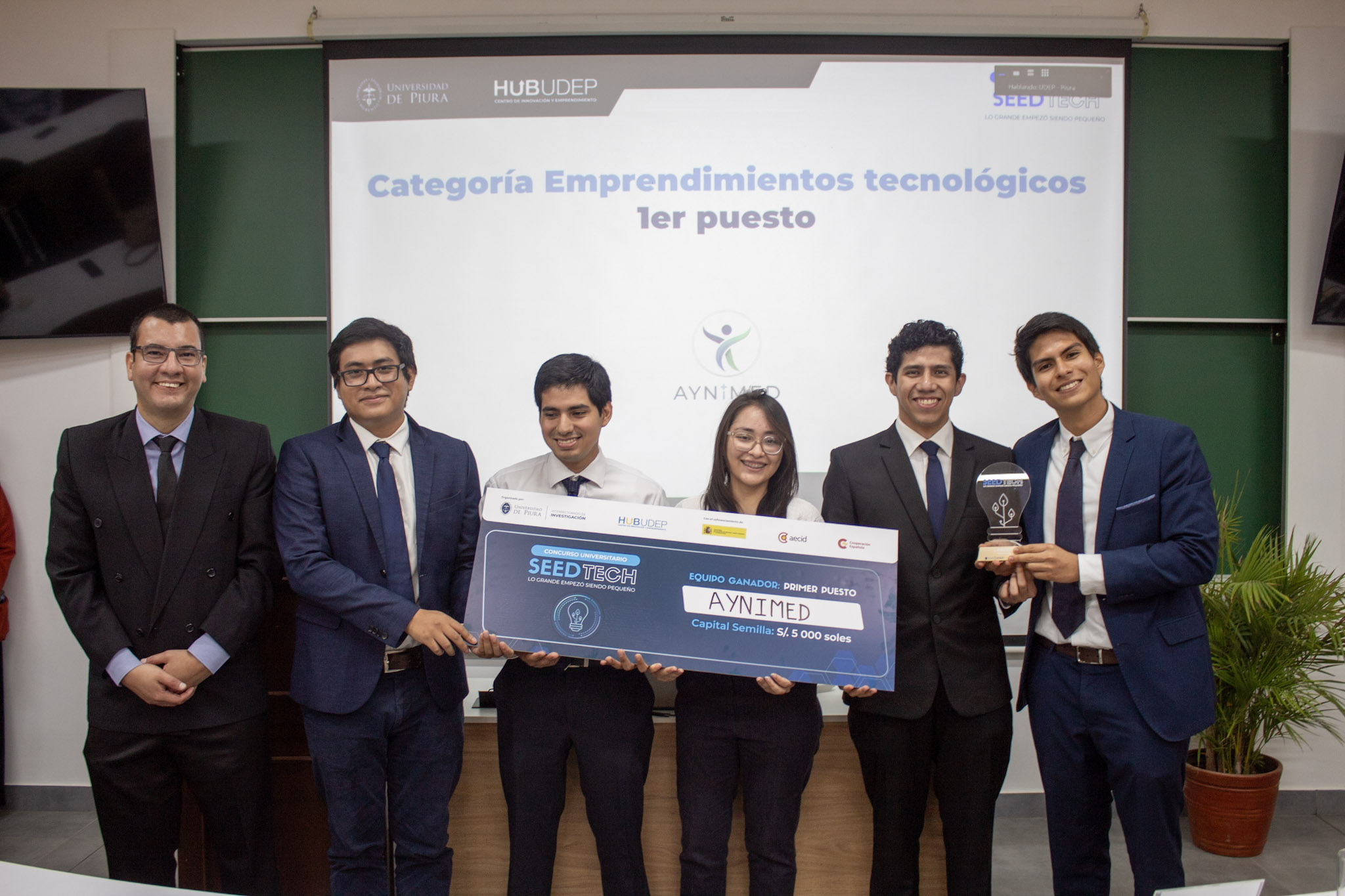 Asistentes y ganadores de Energízate Perú 2024