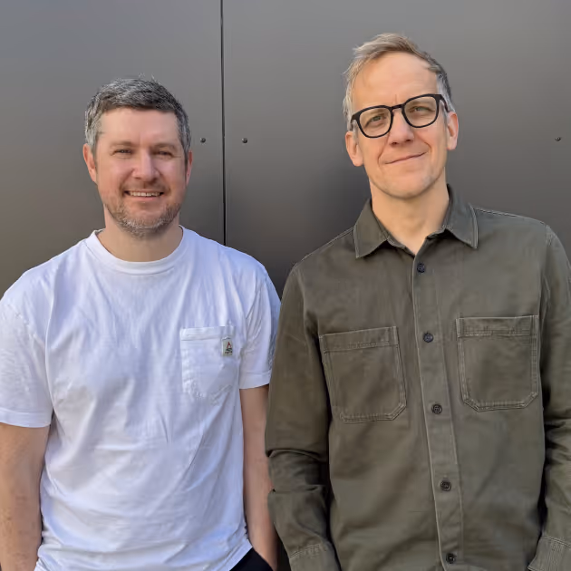 Tim Mitchell and Will Cookson co-founders of CreatorOS