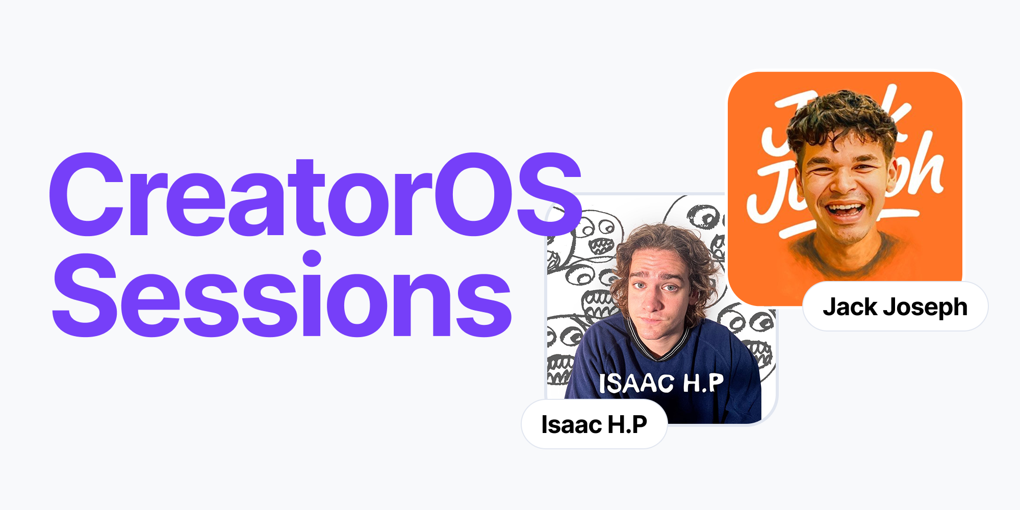 Creator holding contract in front of her face