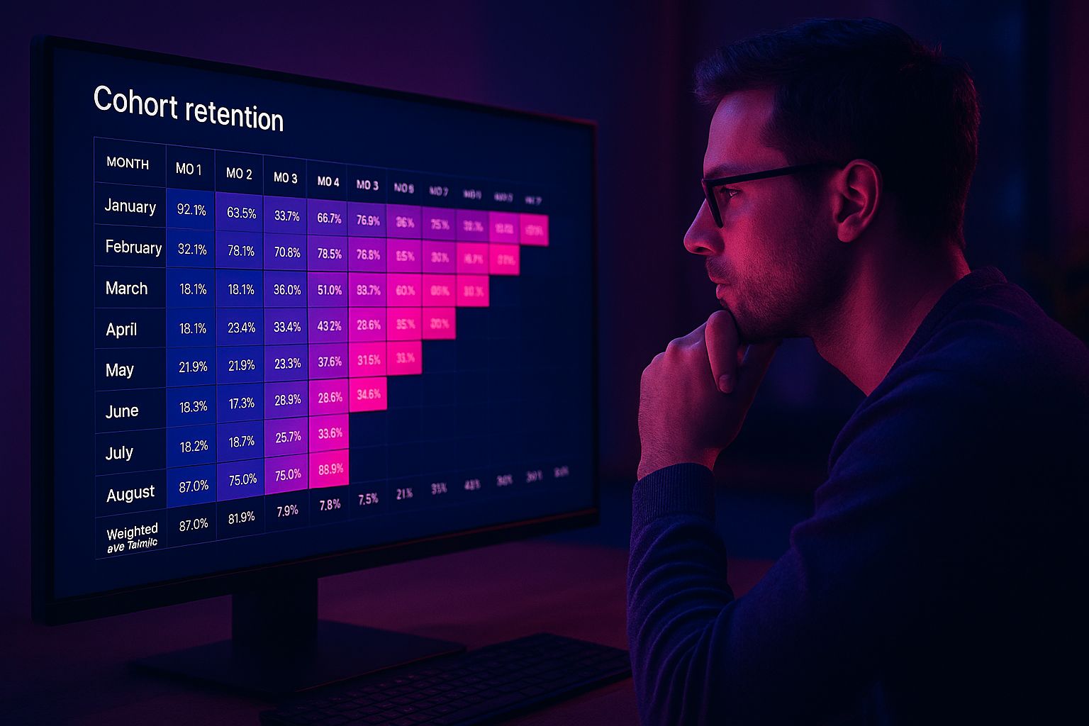 What Are Retention Cohorts and How to Use Them to Track Product Stickiness Over Time