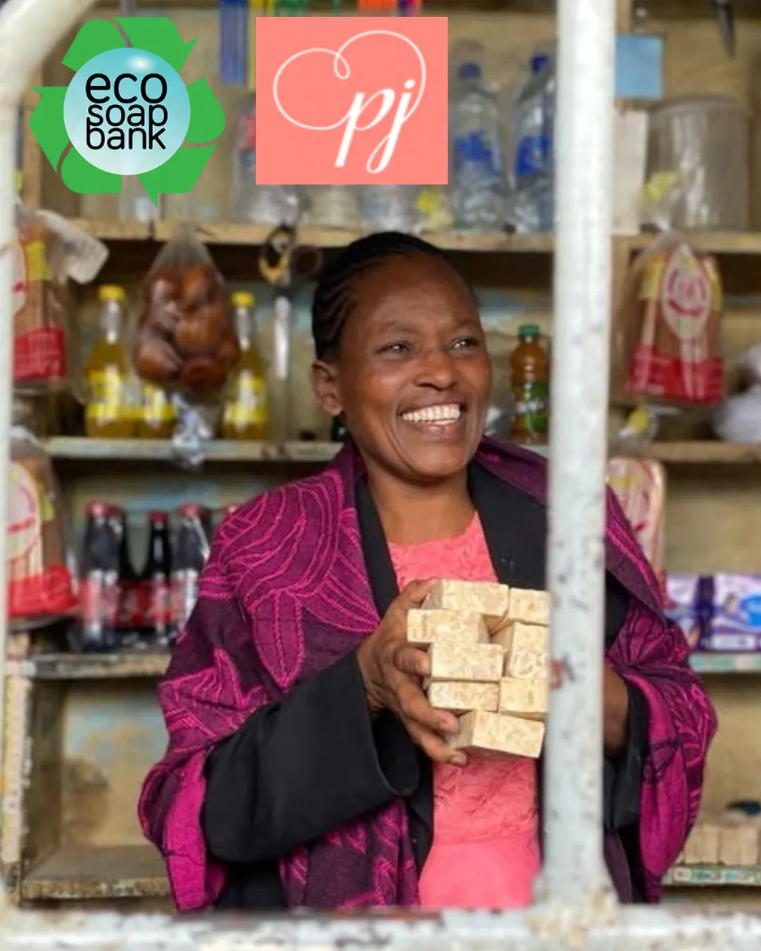 Women running a soap micro-enterprise