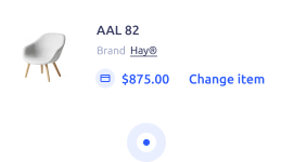 Fig App Interface Graphic Hay Lounge Chair Price