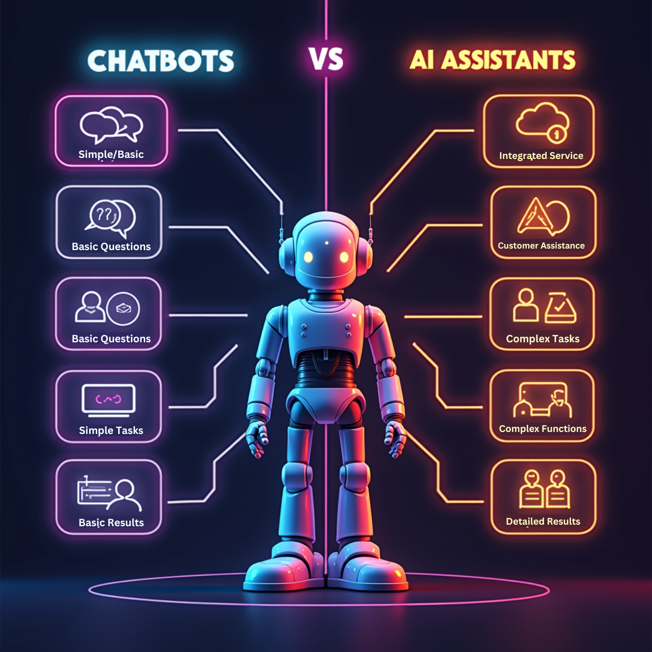 Chatbots vs. AI Assistants: Understanding the Key Differences