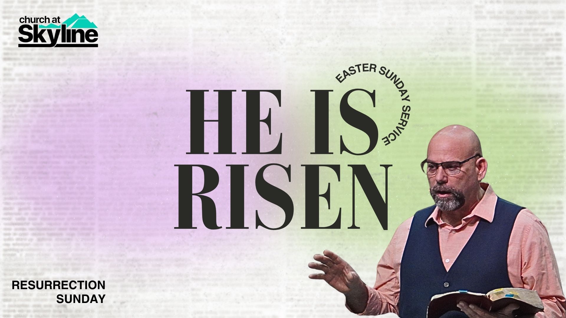 Easter Sunday 2026: Pastor Butch