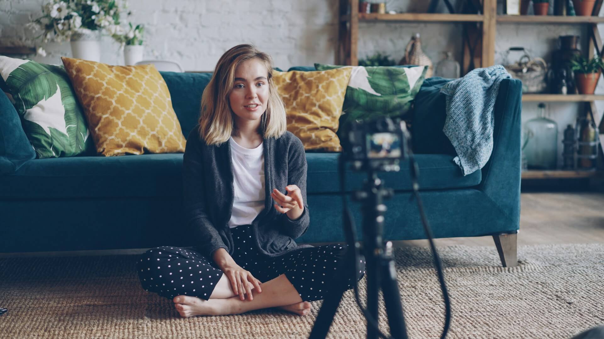 Influecerin startet Marketing Kampagne