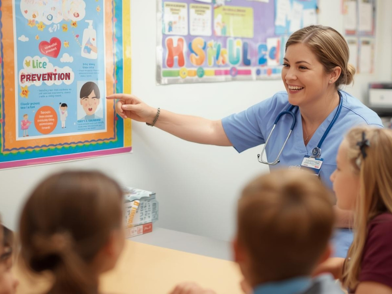 The Role of School Nurses in Lice Prevention