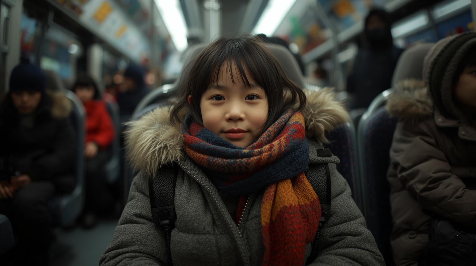 Lice Checks After Using Public Transportation in Winter