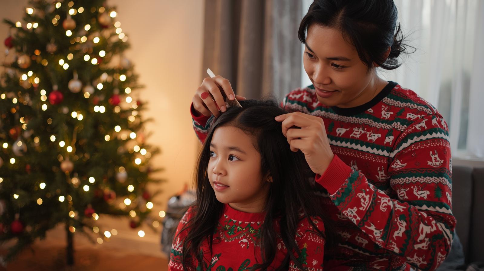 Lice Checks Before Holiday Parties