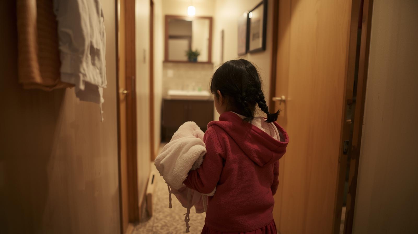Encourage Children to Shower Soon After Returning