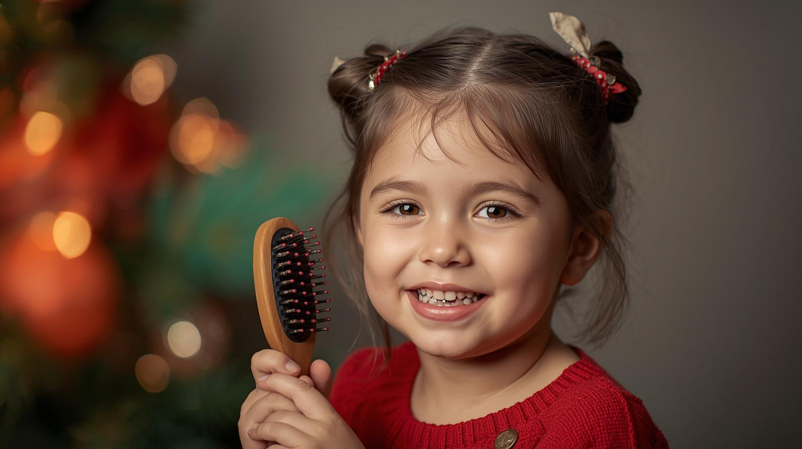 Style Hair in a Way That Limits Contact