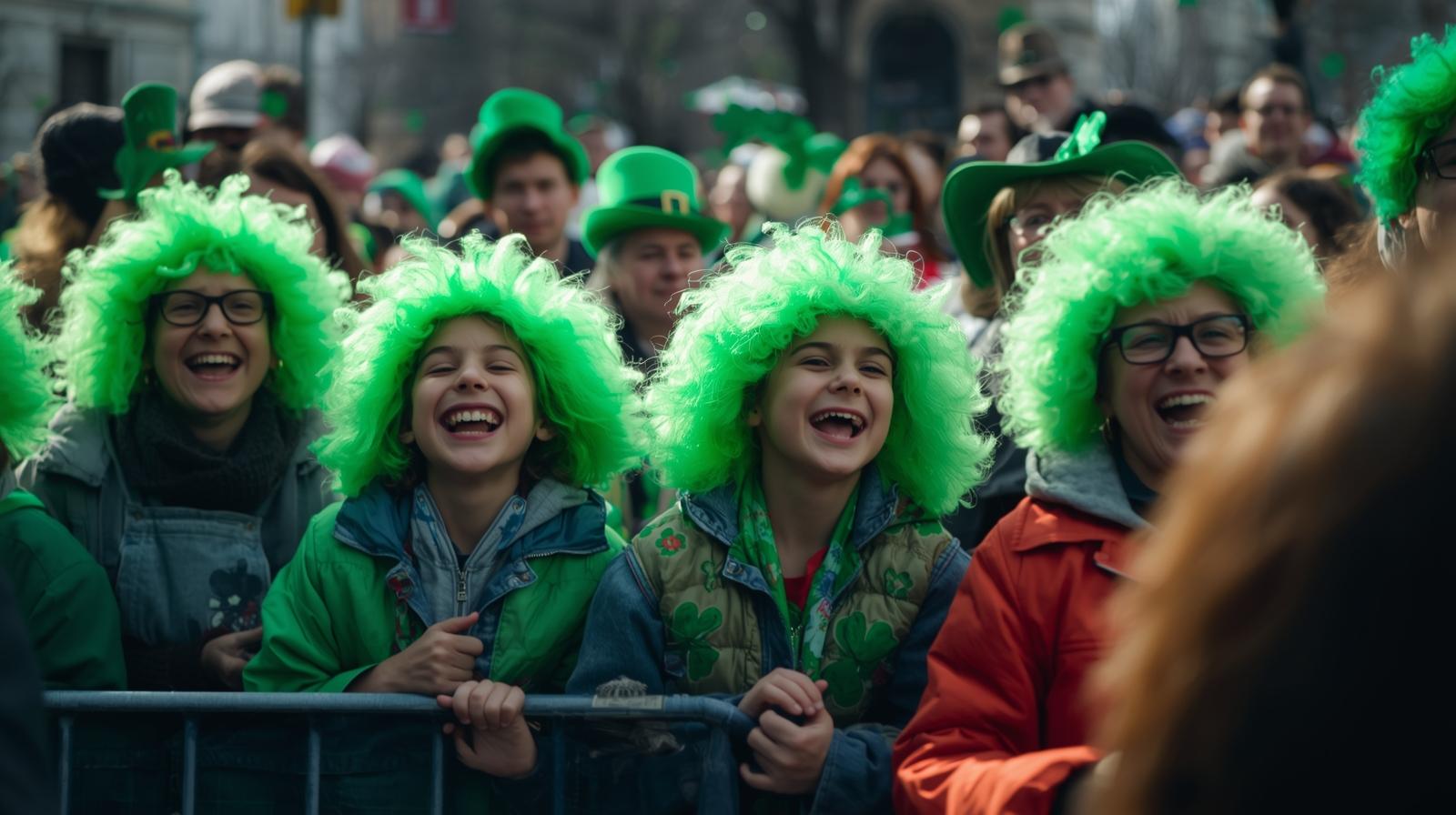 St. Patrick's Day Parades: Green Wigs & Lice Safety