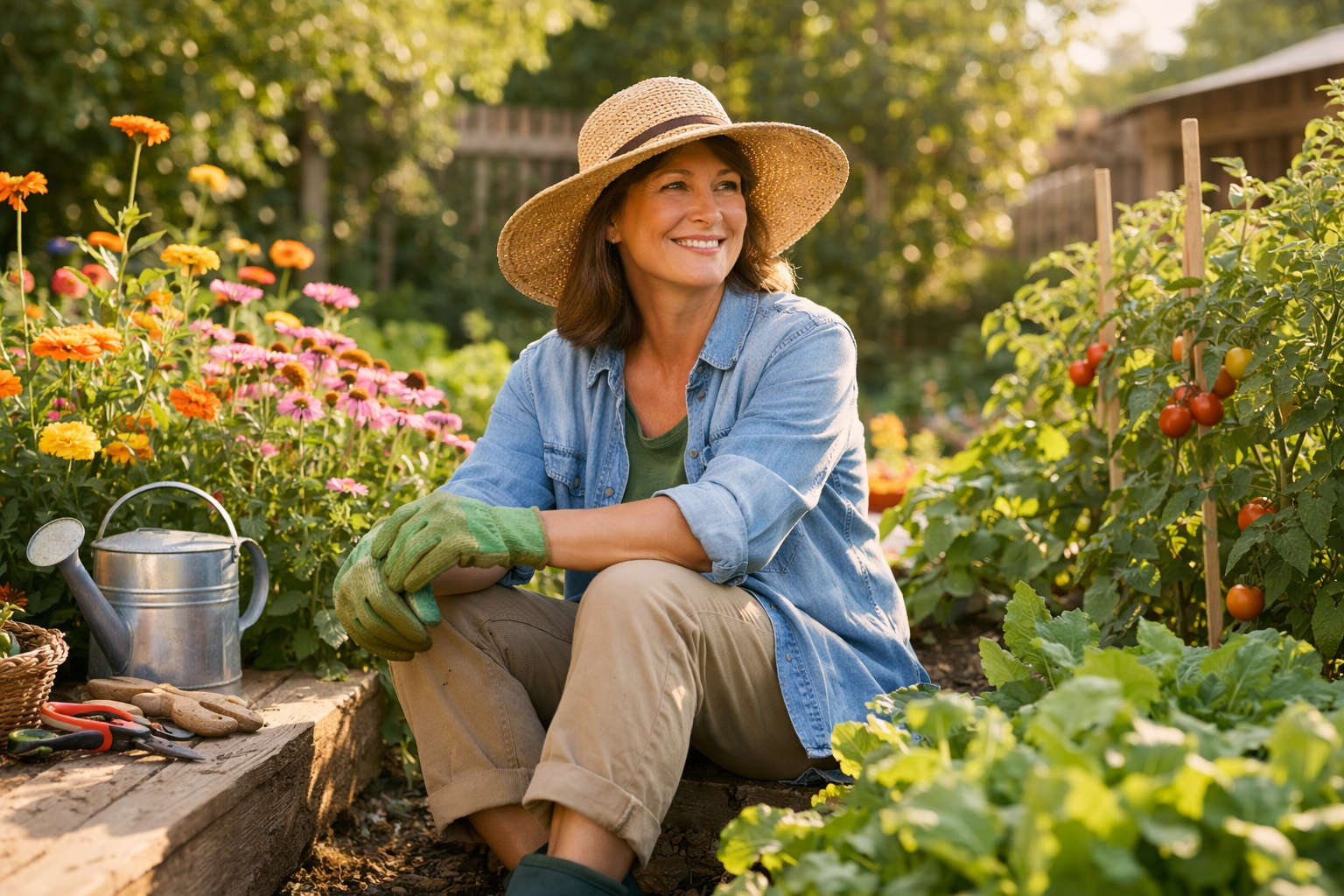 Gardening Comfort and Peace of Mind