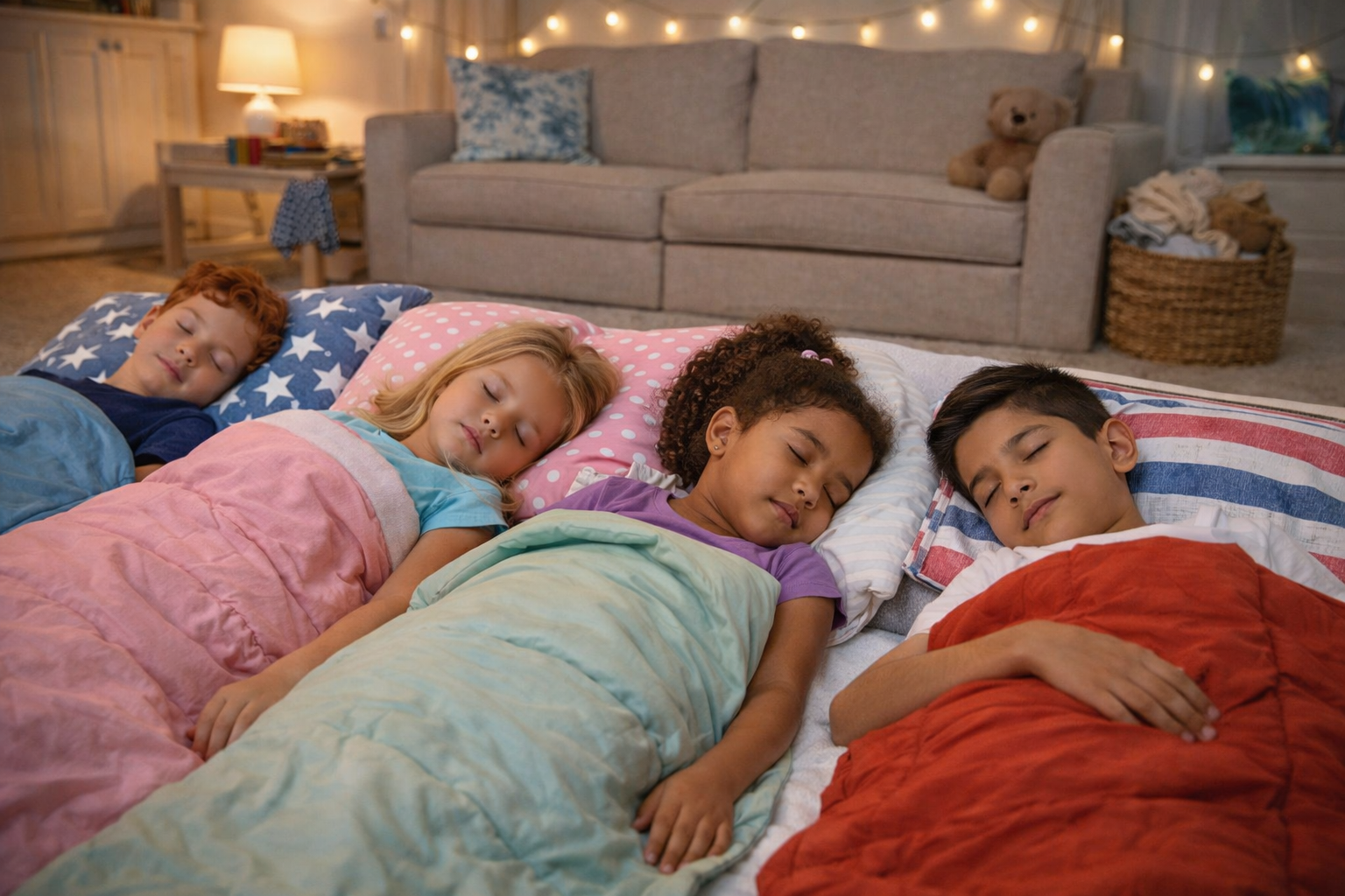 Create Space During Sleepovers