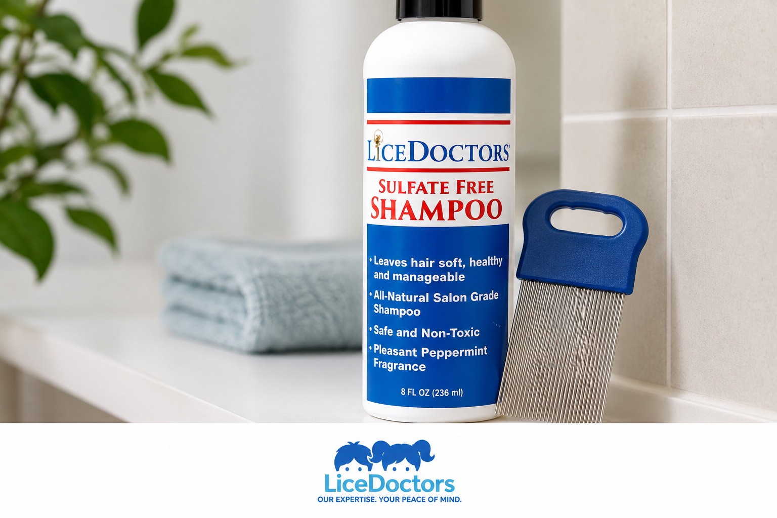 Why Sulfate-Free Shampoo Matters During and After Lice Treatment