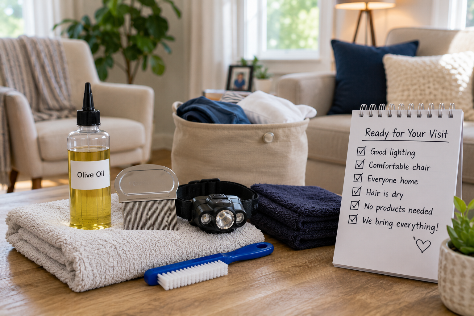 How to Prepare Your Home Before a LiceDoctors Visit