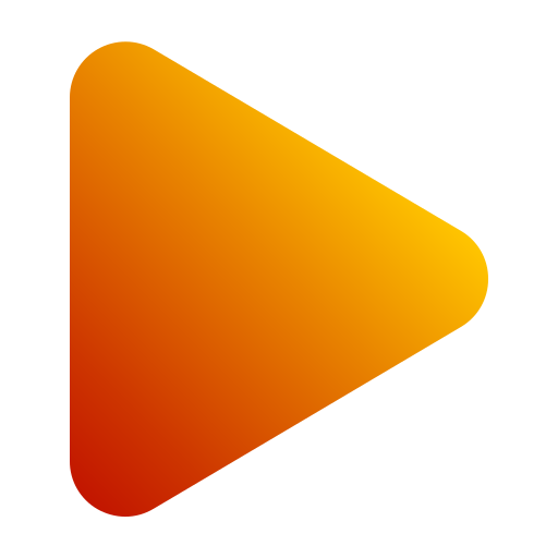 An icon depicting a play button