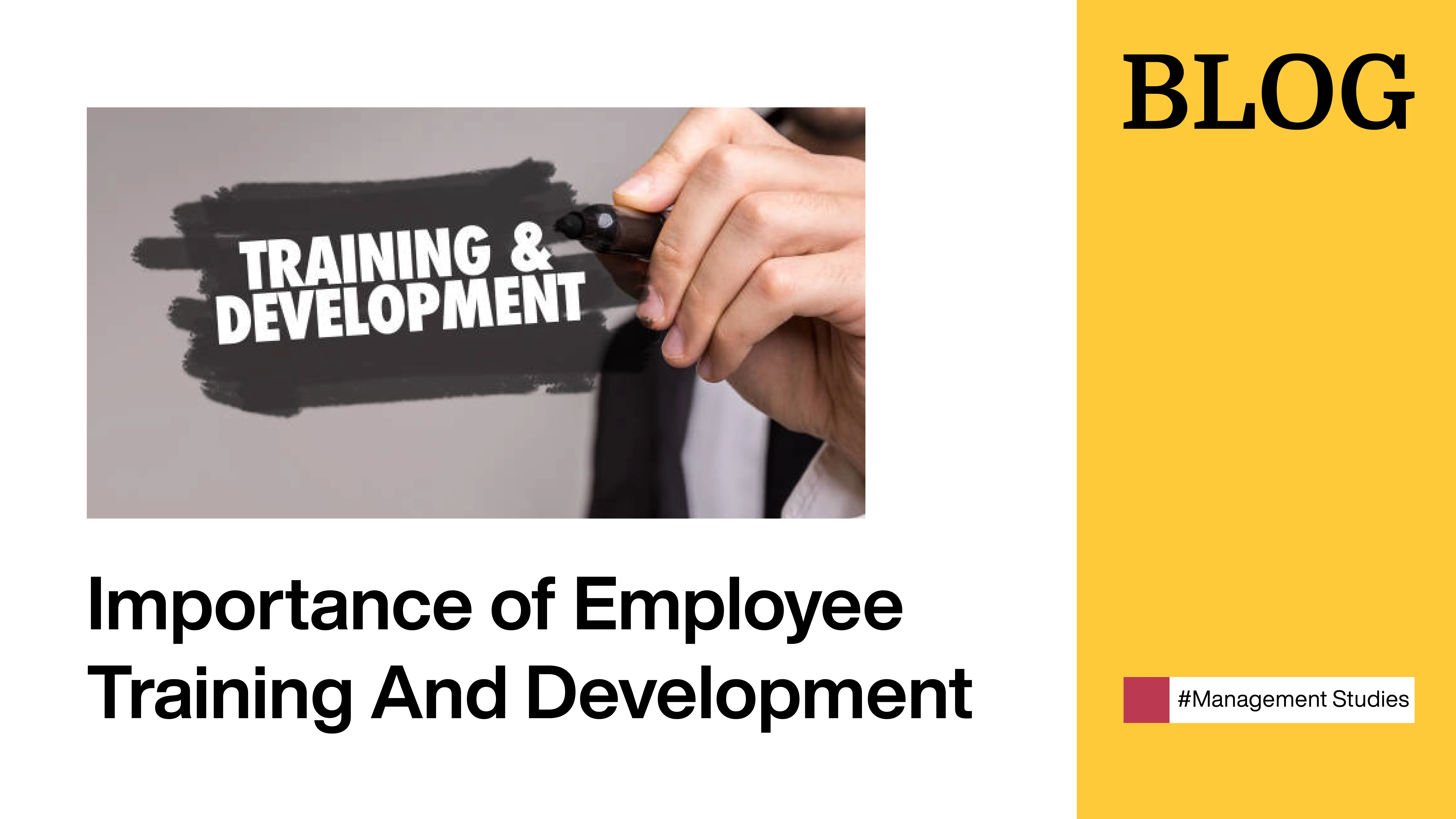 Importance of Employee Training And Development