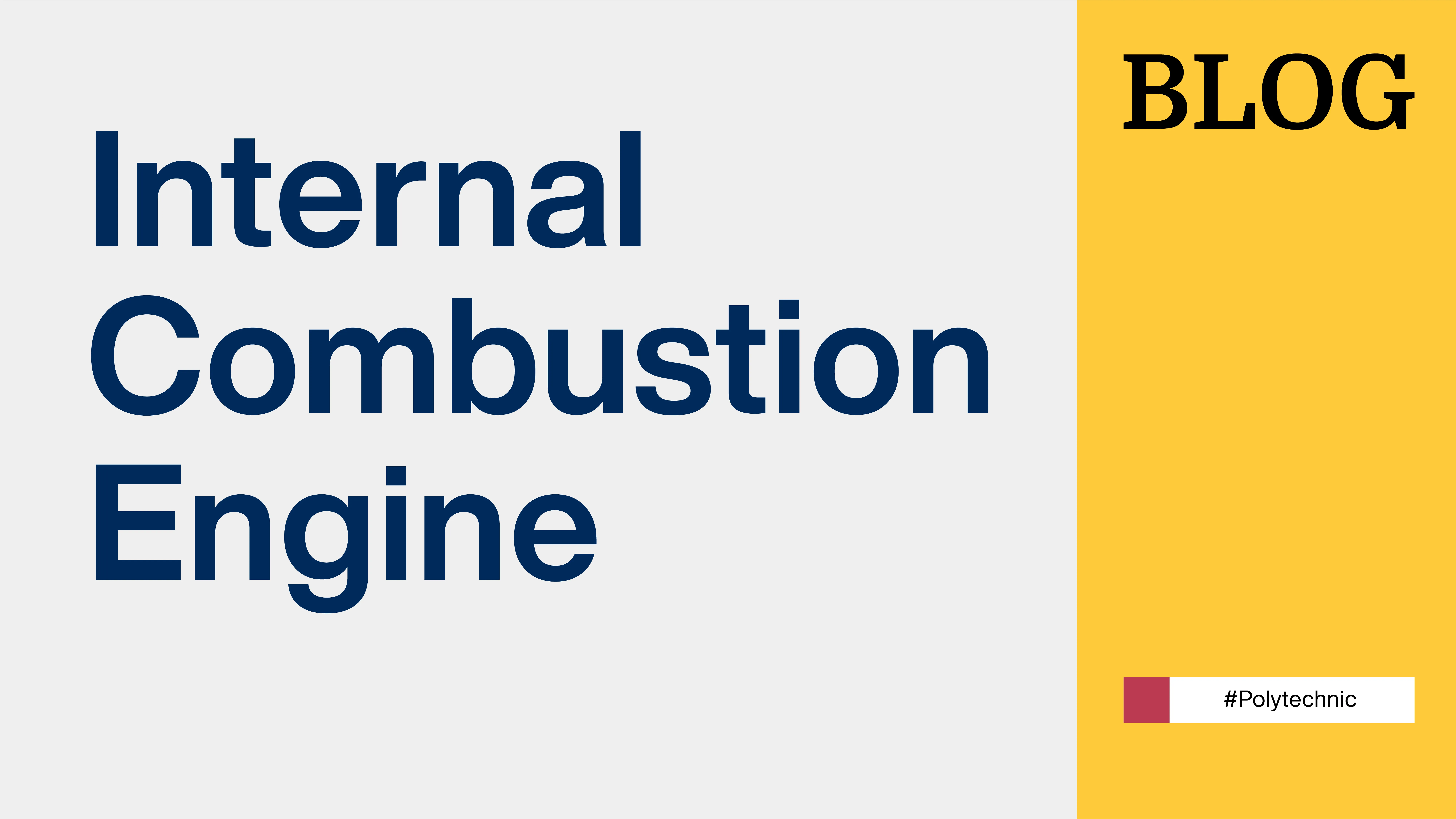 Internal Combustion Engine