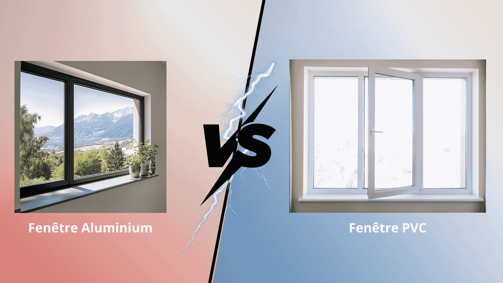 Fenêtre Aluminium vs PVC : Quel est le Meilleur Choix ?