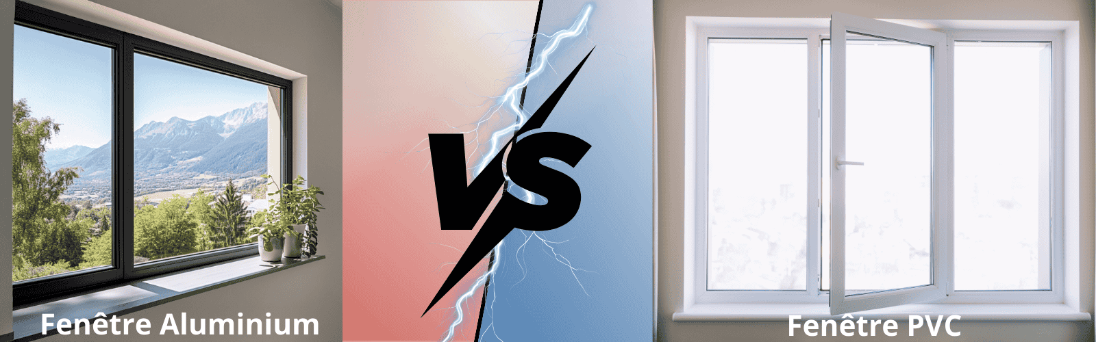 Fenêtre Aluminium vs PVC : Quel est le Meilleur Choix ?