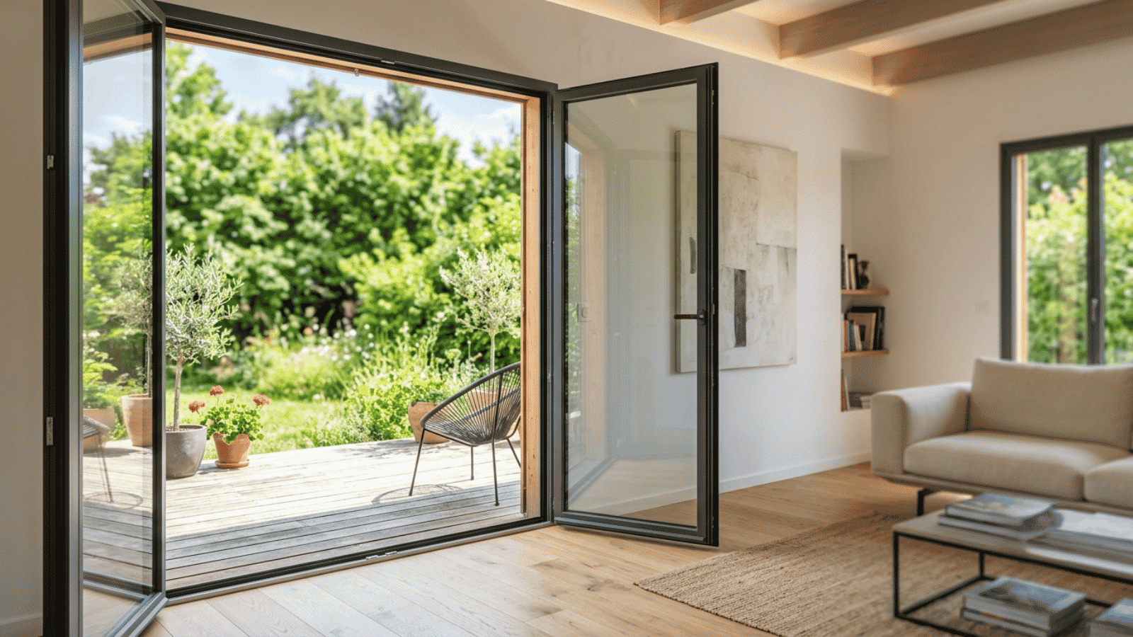 Porte-fenêtre aluminium : types, seuil PMR et prix 2026