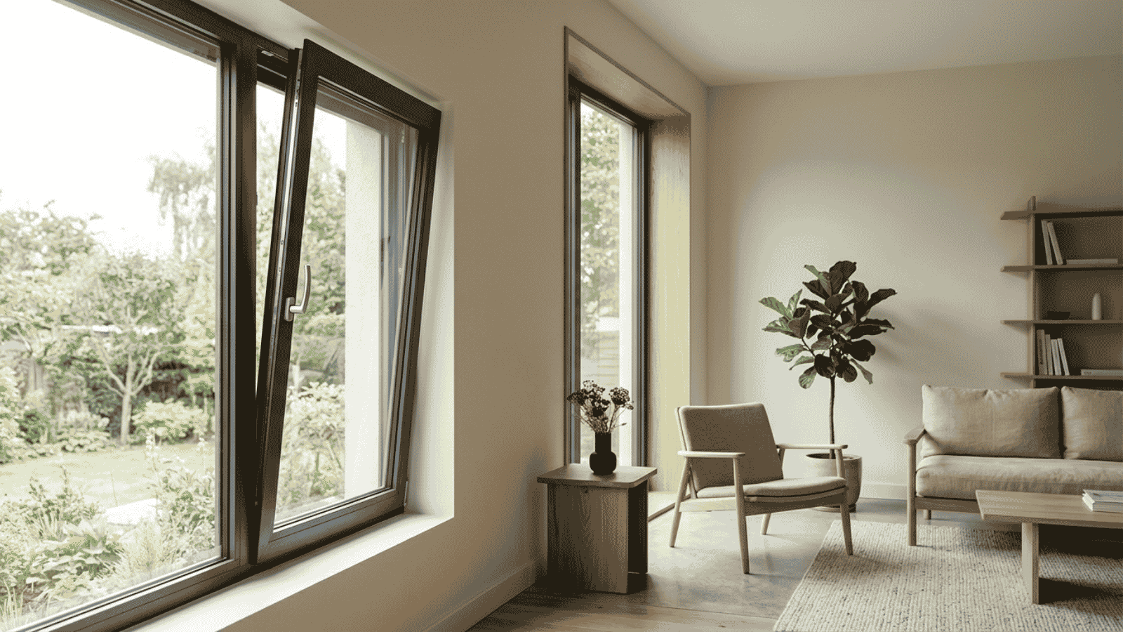 Types d'ouverture fenêtre aluminium : quel mode choisir