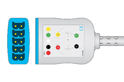 Generic AAMI LL Style ECG Trunk Cable