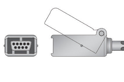 Masimo LNC-4 2021 Compatible SpO2 Extension Cable