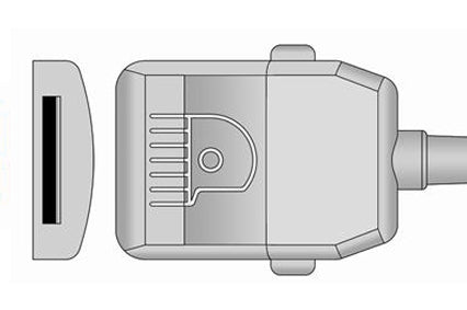 Invivo SpO2 Extension Cable for use with Nellcor Oxismart SpO2 Sensors