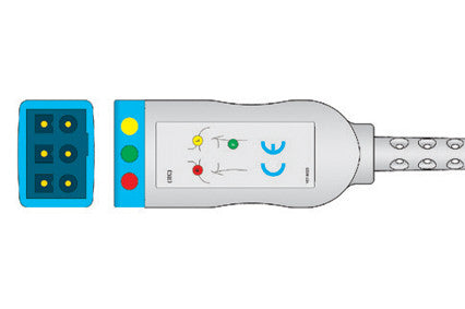 Critikon Compatible ECG Trunk Cable