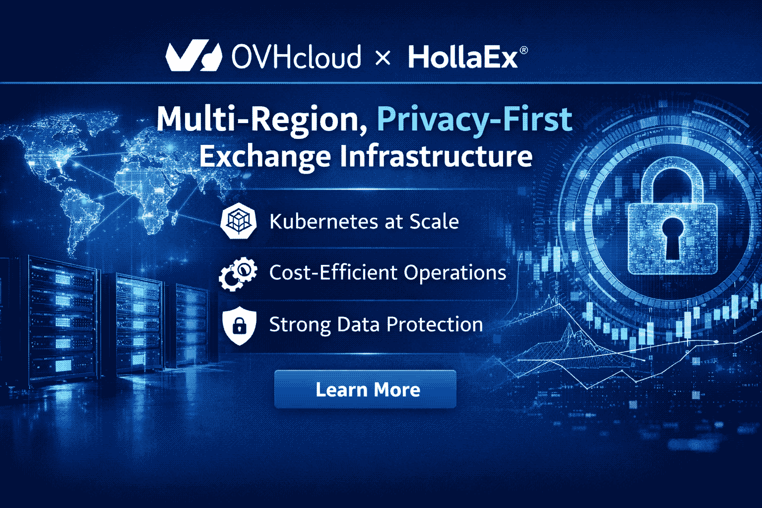 🆕 OVHcloud and HollaEx®: Privacy-first cloud infrastructure for multi-region exchange operations
