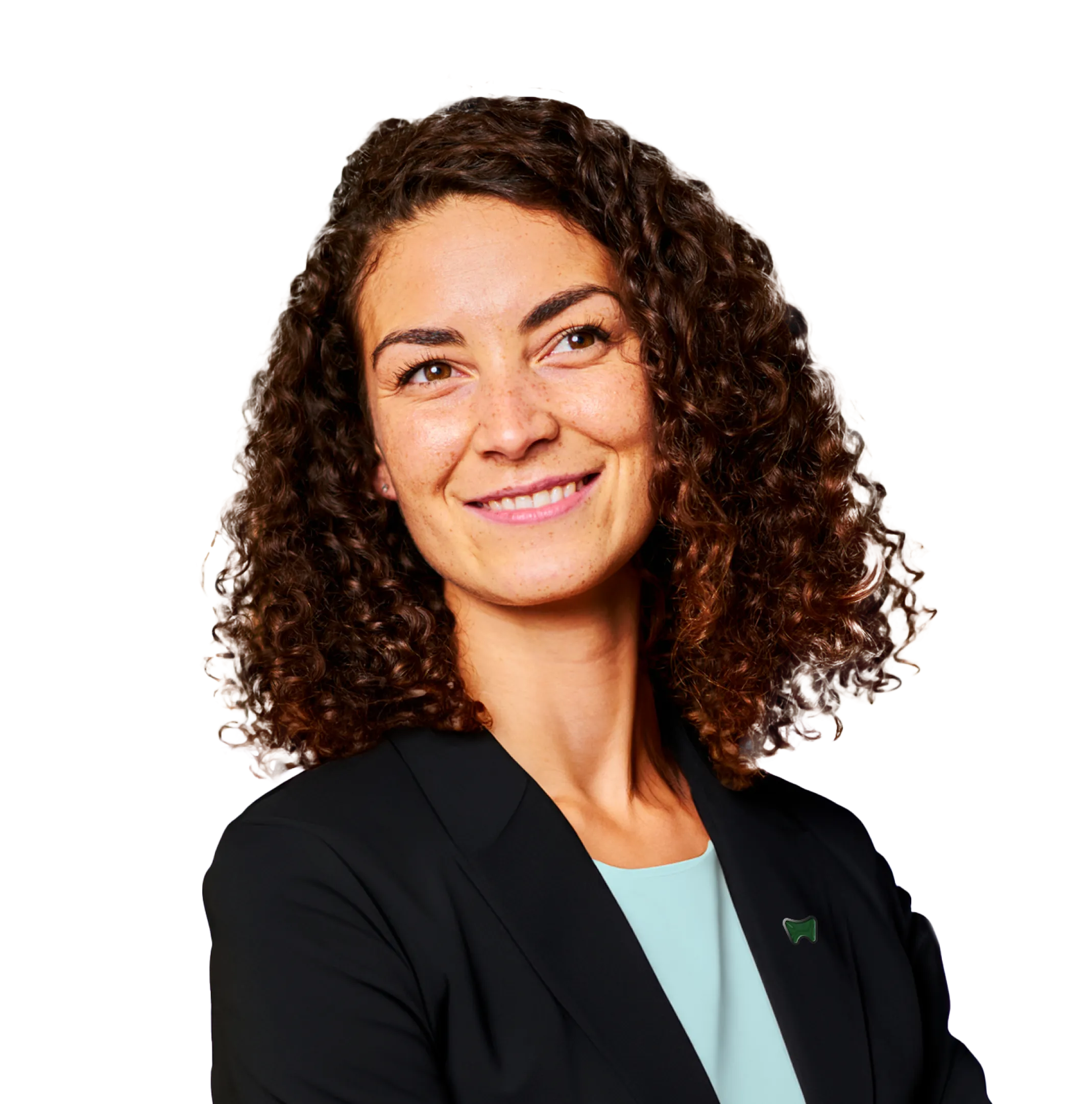 A dentist woman with a smiling face