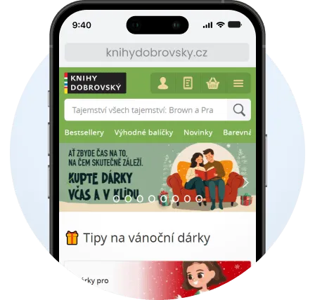 Domovská stánka Knihy Dobrovský