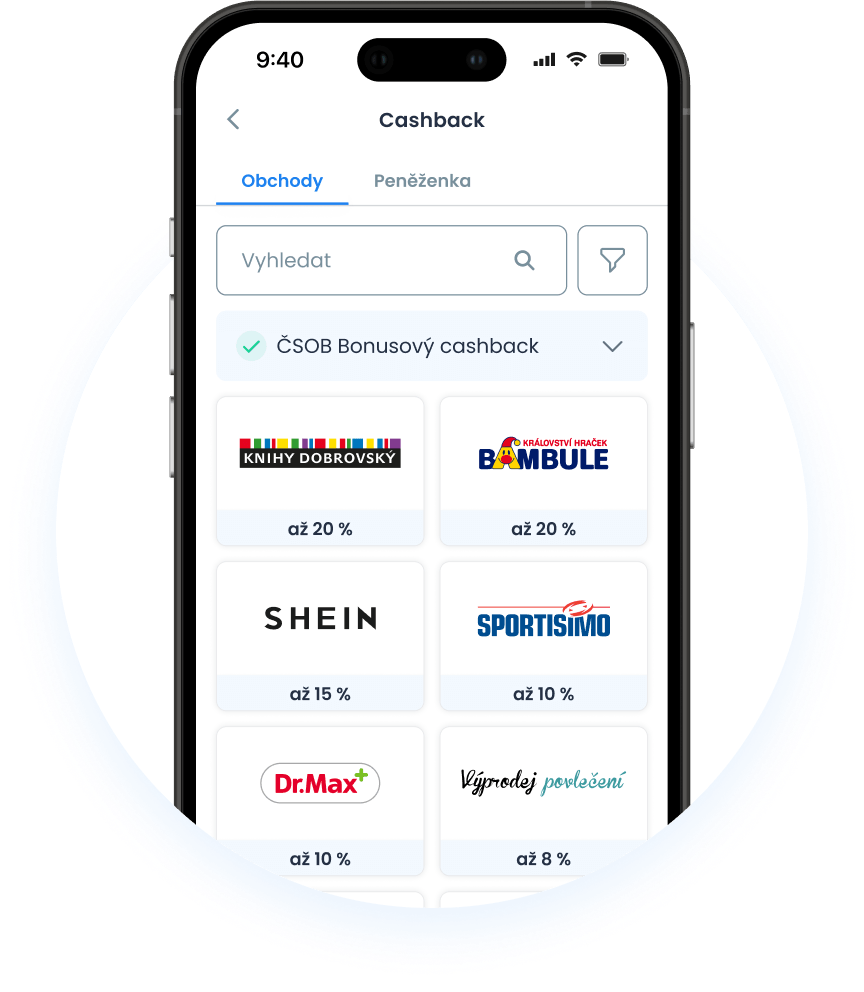 Přehled vybraných e-shopů s bonusovým cashbackem