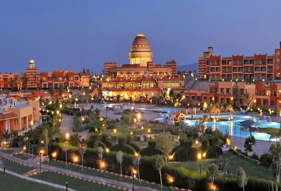 Egypt, hotelový resort