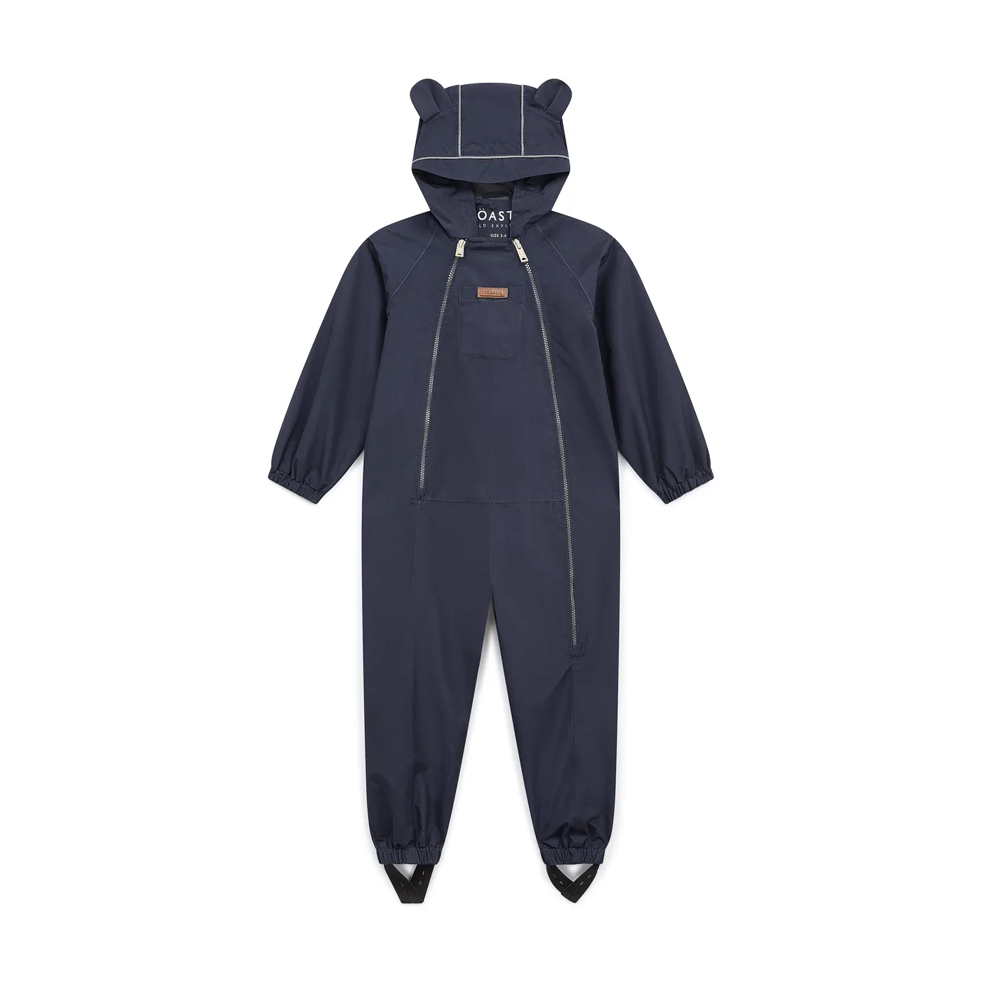 Töastie waterproof packable puddlesuit in ink navy