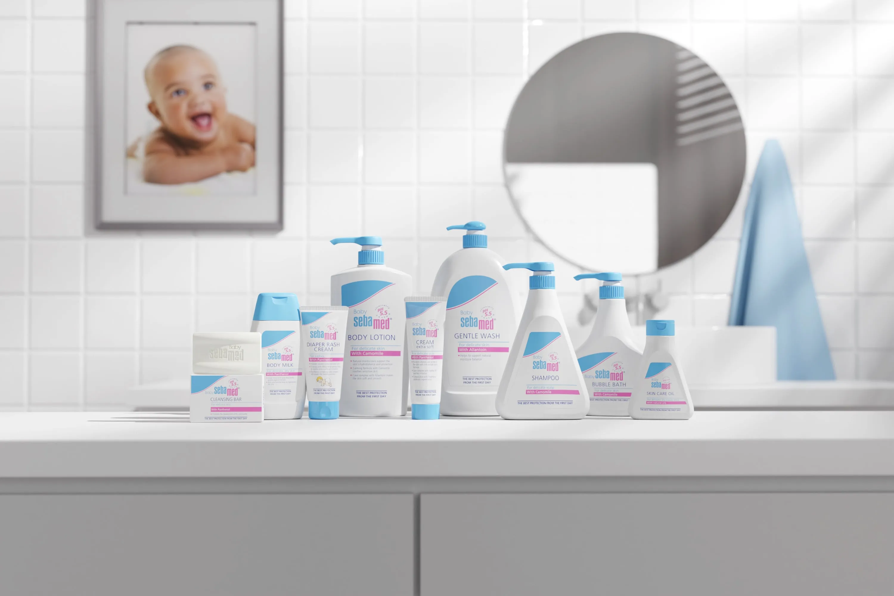 Taking care of babies' perfect skin
