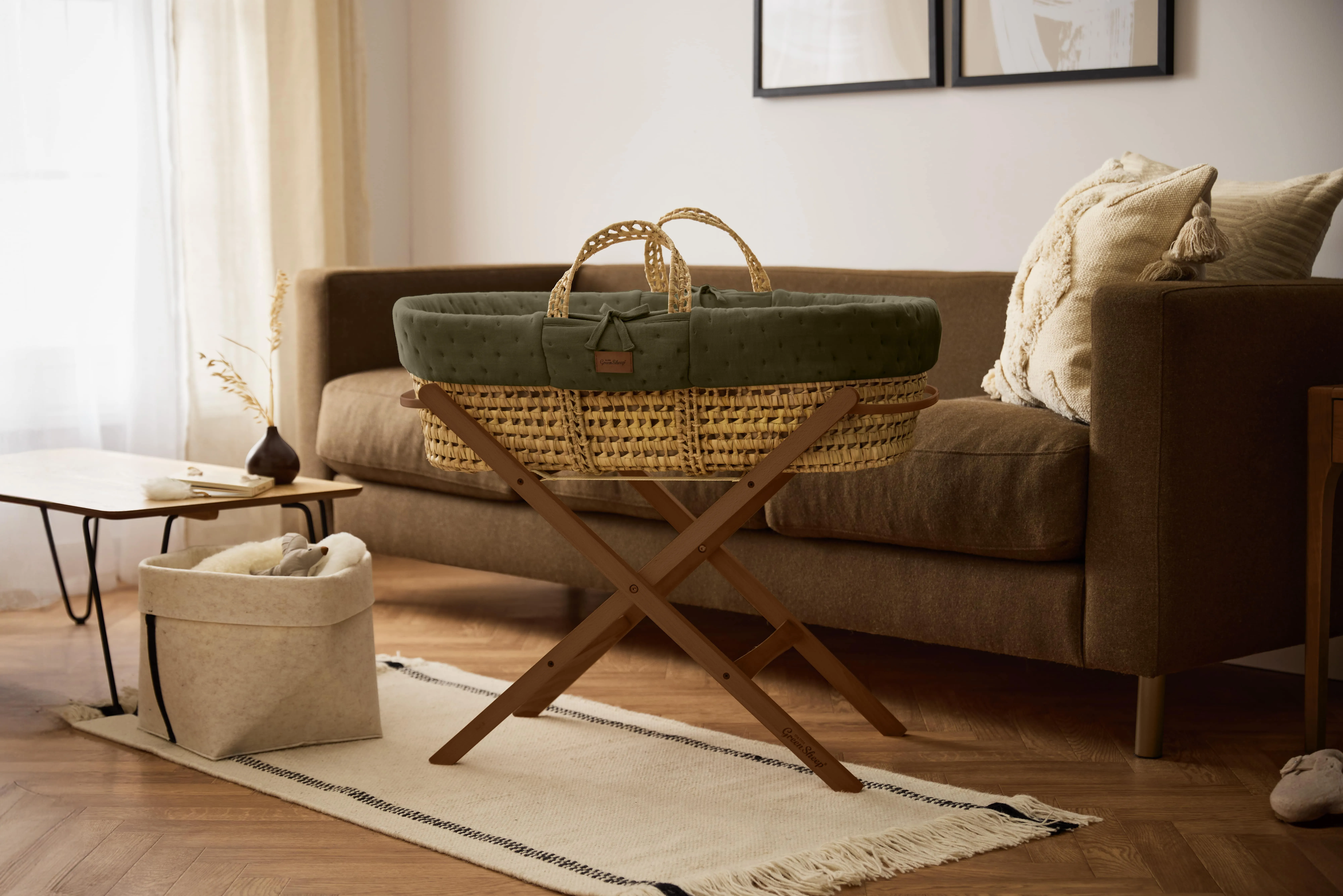 The Little Green Sheep Reveals Warming Walnut Tones
