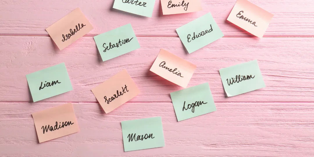 Baby names - What's In for 2025?