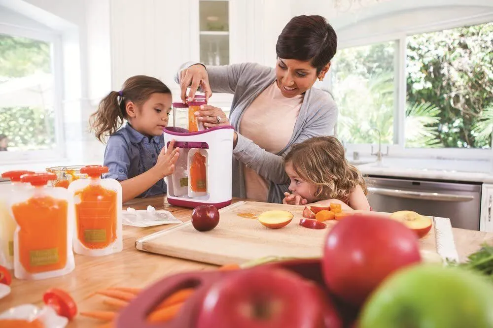 A nice and squeezey solution for parents on the go!