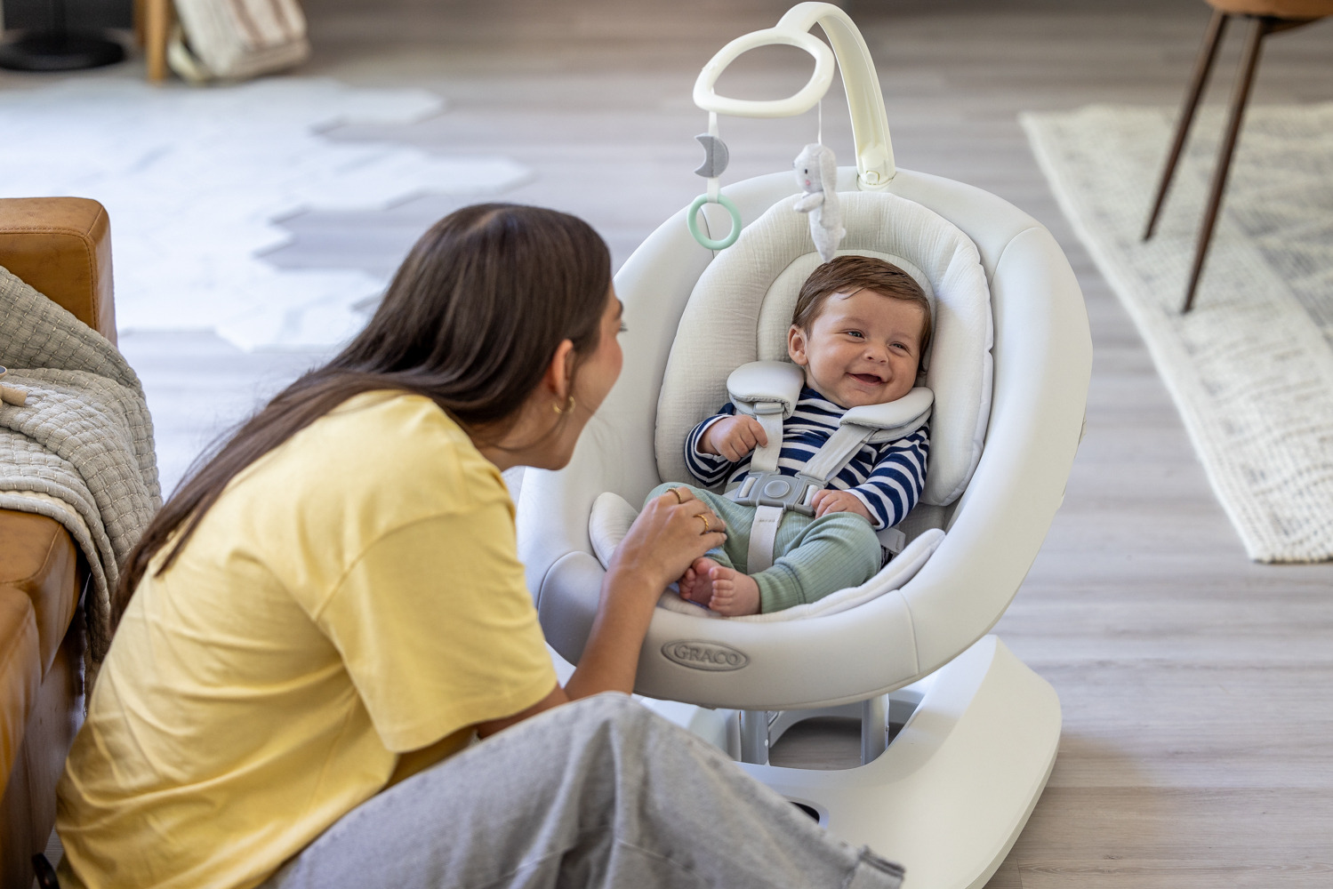 Meet Eluma Sway: The Smart Baby Swing That Knows What Your Baby Needs
