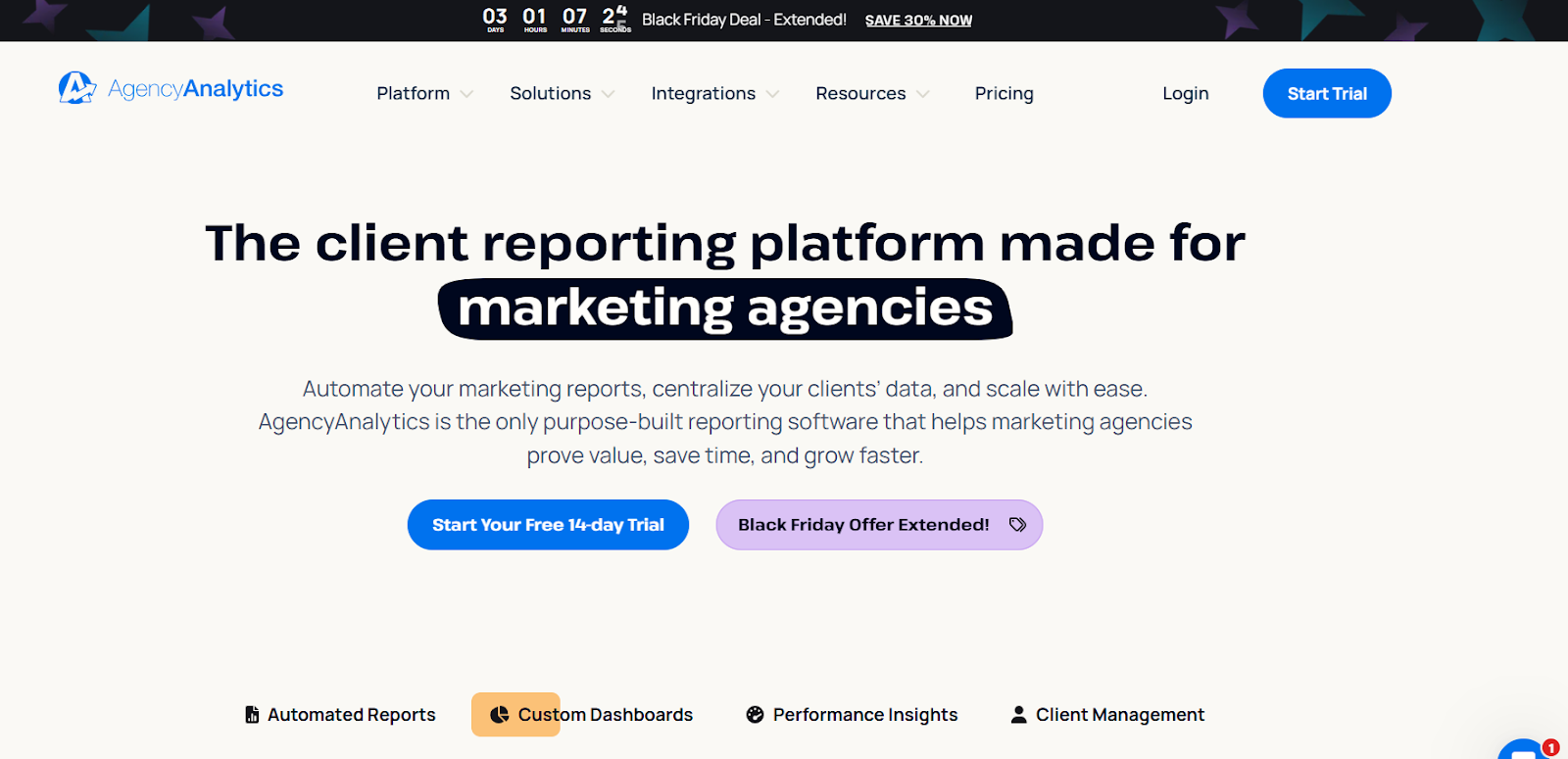 AgencyAnalytics review
