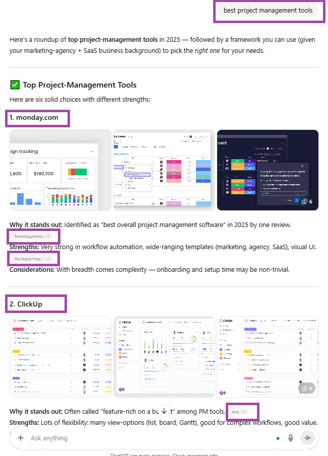How ChatGPT Decides Which Brands to Show?